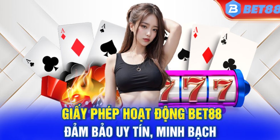 Những giấy phép hoạt động mà nhà cái Bet88 đang sở hữu